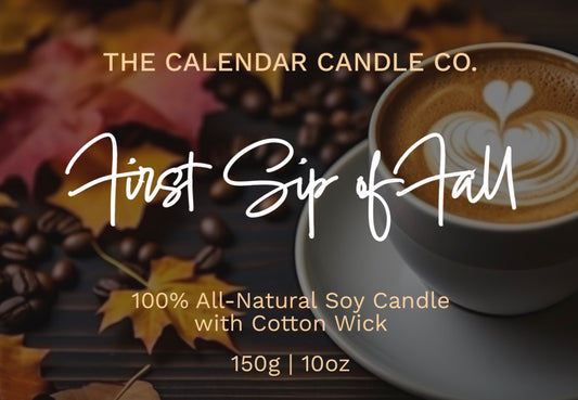 First Sip of Fall